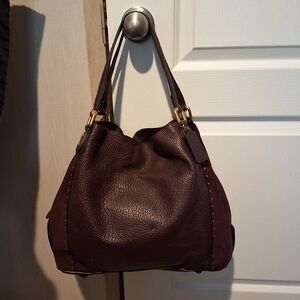 Coach Leather Shoulder Bag
